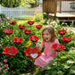 💖🎁 Moederdagcadeaus 2026 met 49 % korting 🎁Handgemaakt metalen tuinbordje met bloem en vogel 🐦