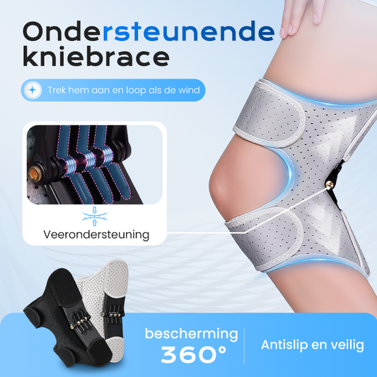 🦵 Verstelbare Kniebrace voor Sport | Extra Ondersteuning, Stabiliteit & Comfort