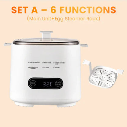 🥚✨Multifunctionele minikoker met slim aanraakscherm