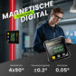 ⏰🛠️4-side magnetische digitale hoekmeter met laser