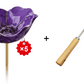 💖🎁 Moederdagcadeaus 2026 met 49 % korting 🎁Handgemaakt metalen tuinbordje met bloem en vogel 🐦
