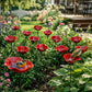 💖🎁 Moederdagcadeaus 2026 met 49 % korting 🎁Handgemaakt metalen tuinbordje met bloem en vogel 🐦