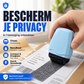 🤫📦Stop met het verscheuren van je post alsof je een konijn in een kartonfabriek bent! Deze privacy roller met 17mm brede dekking maakt al je gevoelige info in 1 beweging onleesbaar – bijvulbaar, compact, en sneller dan elke shredder!