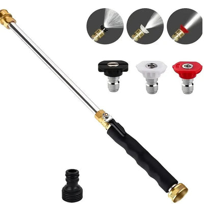 🚿 Hogedruk Waterpistool voor Auto & Tuin | Krachtige Straal, Supersnel Schoon