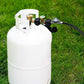 Universele propaantankmeter voor LP-tanks van 5-40 pond | Gasniveau-indicator voor barbecue, verwarming, camper, QCC1-aansluiting