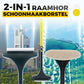 2-in-1 Raamhor Schoonmaakborstel