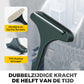 2-in-1 Raamhor Schoonmaakborstel