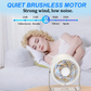 💥 Flash Sale: €39,99!! Bureauventilator met LED-display, USB-voeding, draagbaar, 100 snelheden, 120' kantelbaar, stil, lange batterijduur, oscillerende tafelventilator voor de slaapkamer, kantoor, thuis en op de camping