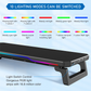 Ergonomische RGB-monitorstandaard met USB-hub
