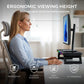 Ergonomische RGB-monitorstandaard met USB-hub
