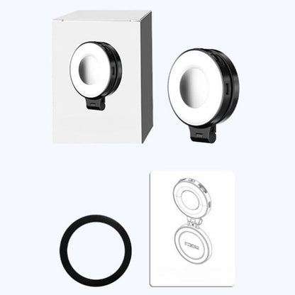 3-in-1 magnetische telefoonlamp met ingebouwde spiegel