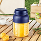 1300ml Portable Juicer Blender with Dual Lids & Straw