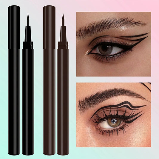 💥Koop 1, krijg 1 gratis!!💖Waterdichte Vloeibare Eyelinerpen – Nauwkeurig, Langhoudend & Intens Zwart 👁️