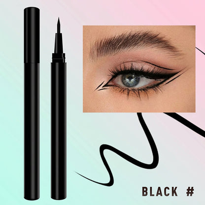 💥Koop 1, krijg 1 gratis!!💖Waterdichte Vloeibare Eyelinerpen – Nauwkeurig, Langhoudend & Intens Zwart 👁️