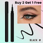 💥Koop 1, krijg 1 gratis!!💖Waterdichte Vloeibare Eyelinerpen – Nauwkeurig, Langhoudend & Intens Zwart 👁️