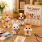 🏆Tijdelijke aanbieding: 50% KORTING🧵✨Kleine 3D-knutselpakket met dieren van kralen