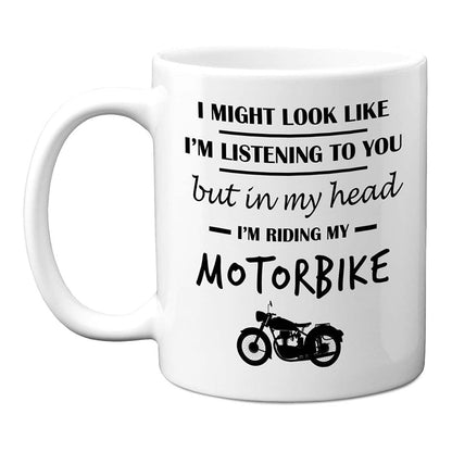 Koffiemok met Fiets- & Motorthema