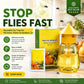 ❄️Zomerfresh 50% Korting!🌿Herbruikbare Vliegenval met Lokstof – Insecticidevrije Fruitvliegenvanger voor Keuken, Terras & Tuin