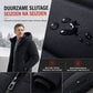 🔥Halflange Heren Winterjas met Dikke Voering – Zakelijke & Casual Katoenen Jas voor Comfort en Warmte
