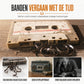 🎵 Transparante Cassettespeler – Tape naar MP3 Converter, Type-C & Hi-Fi Stereo